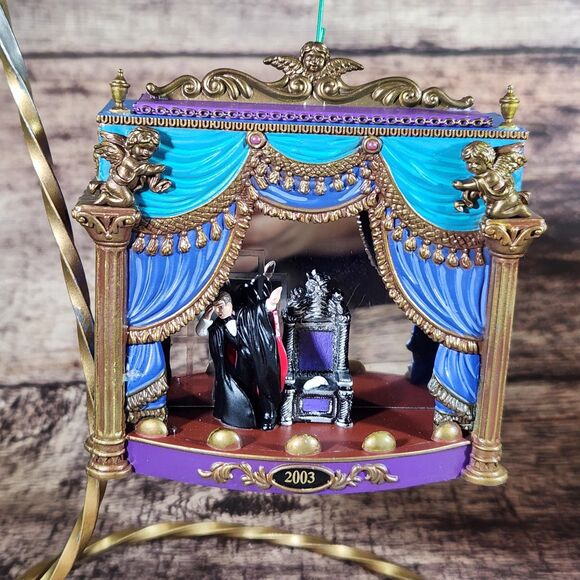 Musical Phantom of the Opera Christmas Ornament #5 Light Up Vintage WORKS w Box - Picture 5 of 11